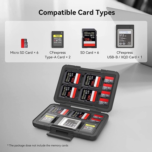Smallrig memory card case for - card,