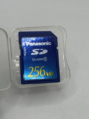 Panasonic 256mb class sd - 256mb, 2